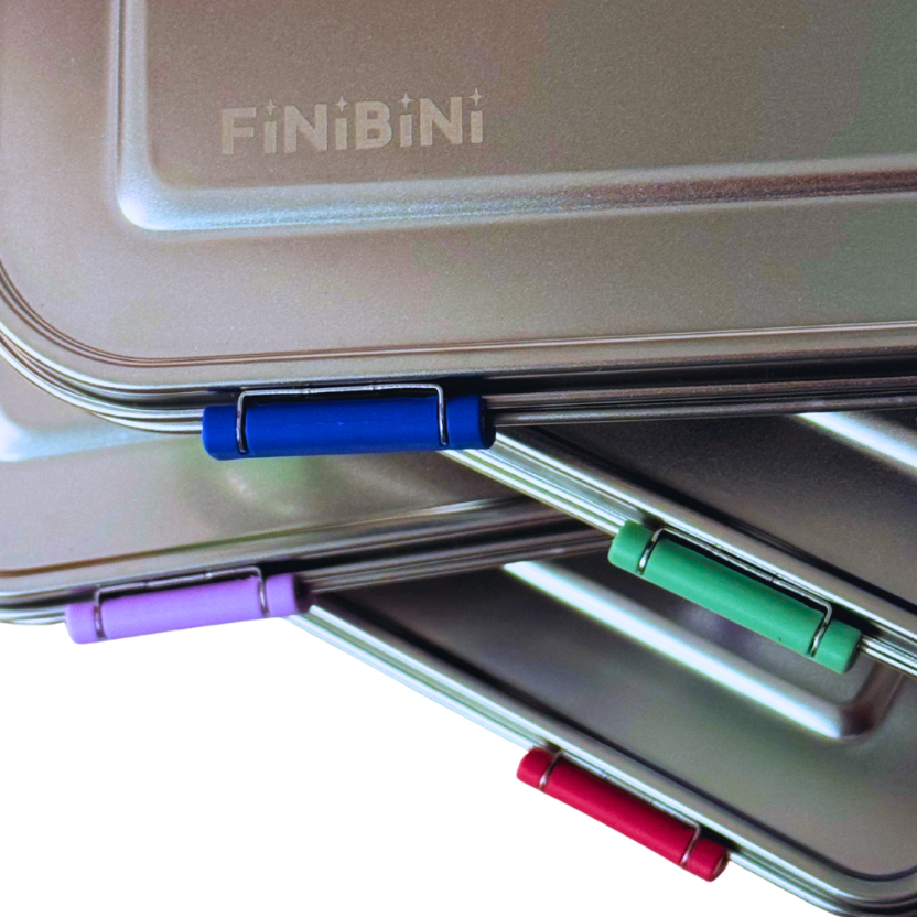 FiNiBiNi Bento Lunchbox - Blue