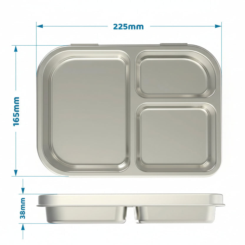 FiNiBiNi Bento Lunchbox - Blue