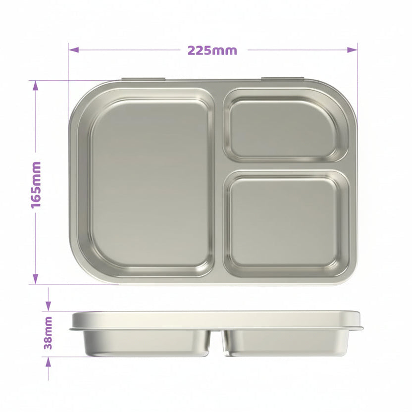 FiNiBiNi Bento Lunchbox - Purple