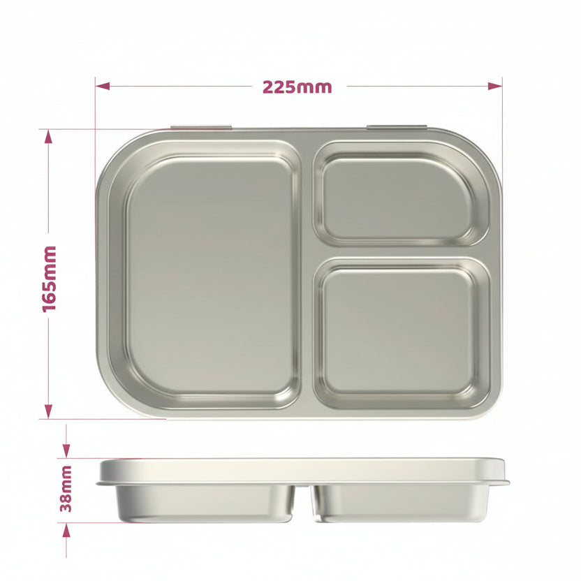 FiNiBiNi Bento Lunchbox - Pink
