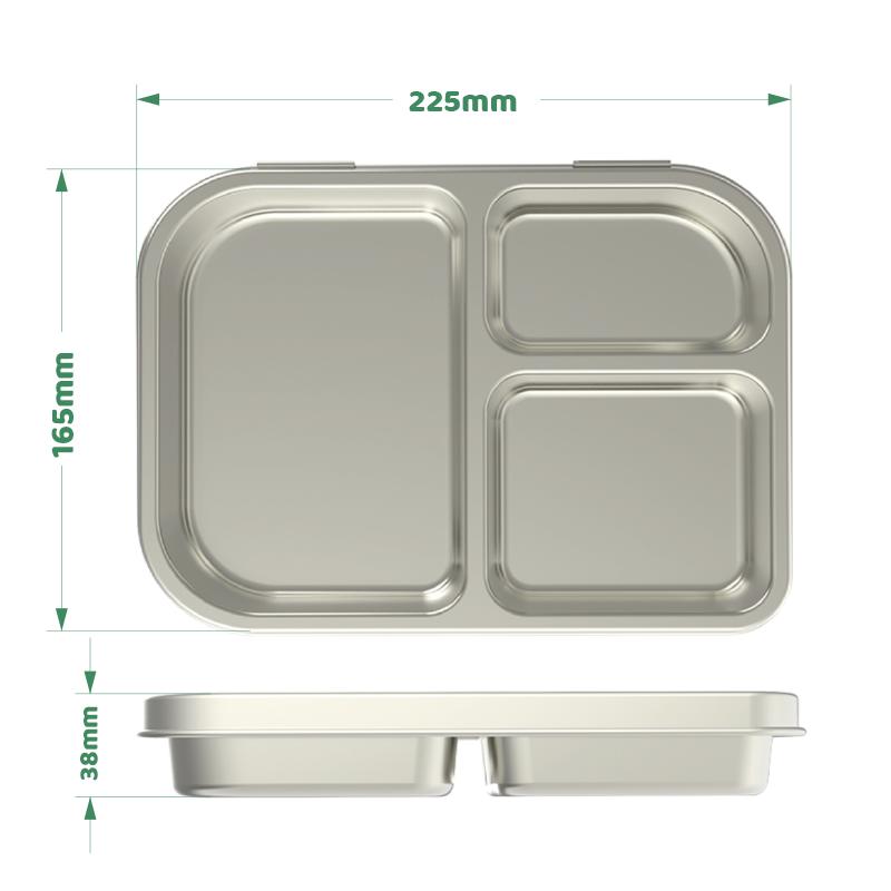 FiNiBiNi Bento Lunchbox - Green