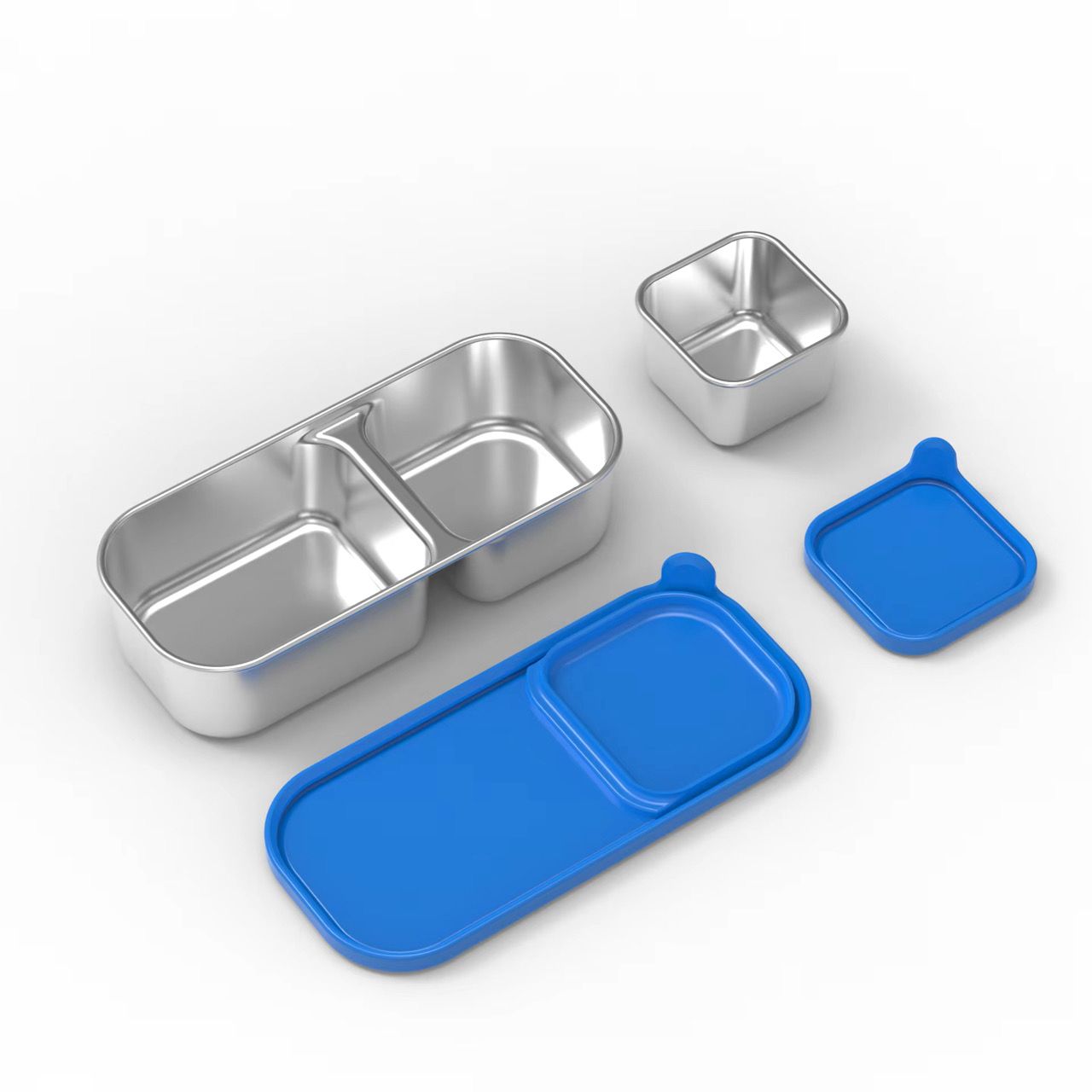 FiNiBiNi Bento Lunchbox - Blue