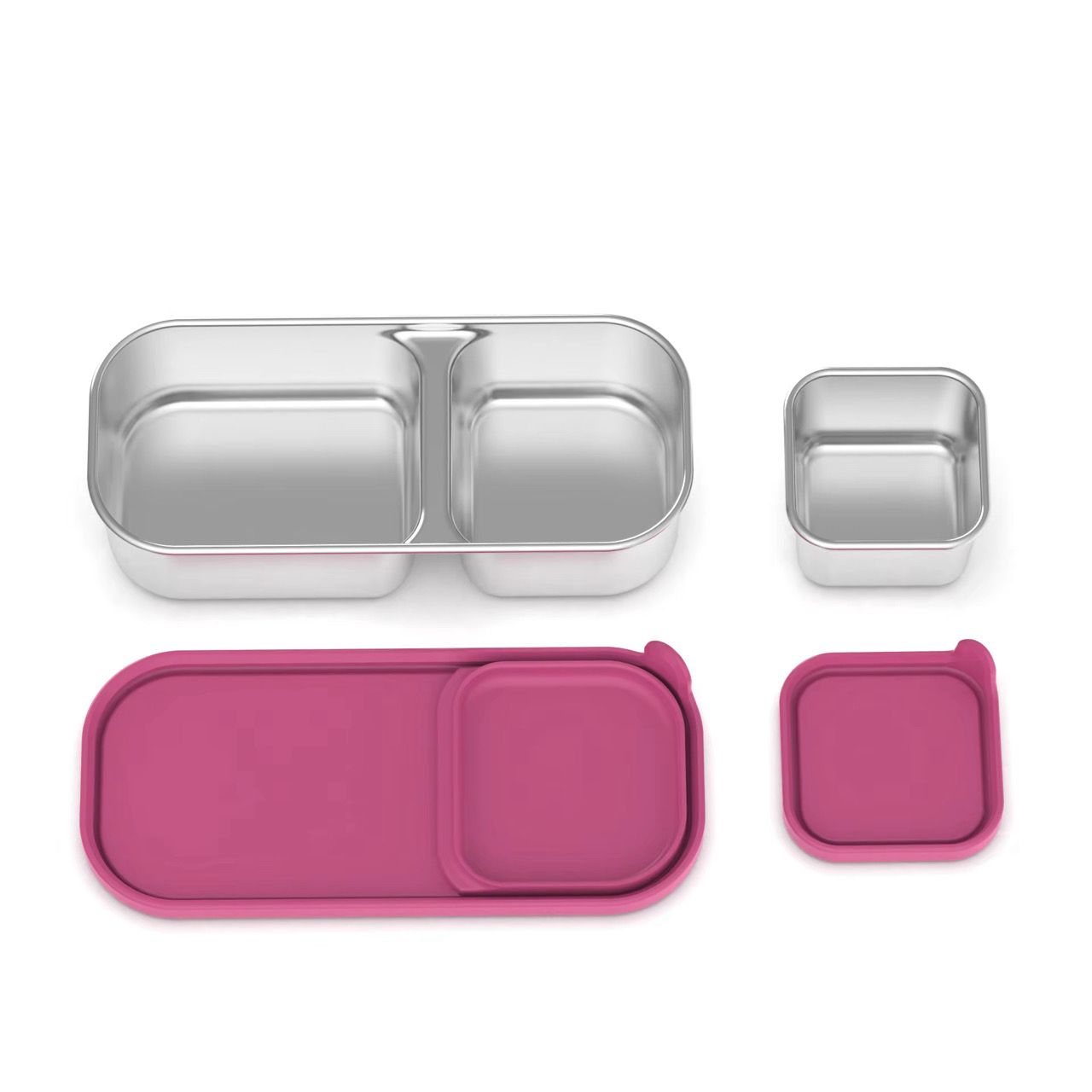 FiNiBiNi Bento Lunchbox - Pink